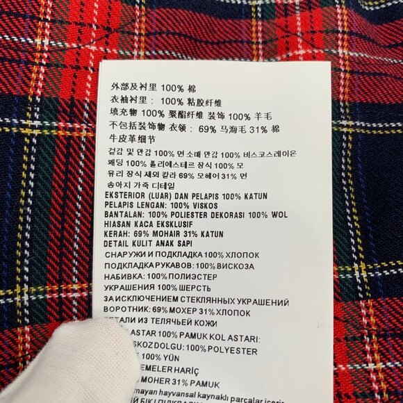 Miu Miu Denim Jacket With Faux Fur Collar & Patches - Picture 6 of 8